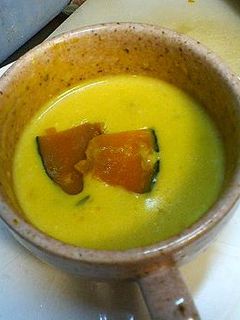 レンジで☆かぼちゃスープ-レシピのメイン写真