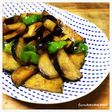 お弁当にも!なすとピーマンの甘辛炒め