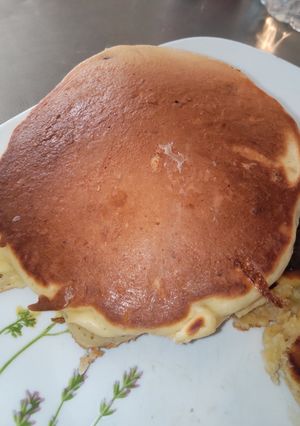 豚バラとコーンのお食事パンケーキ-レシピのメイン写真