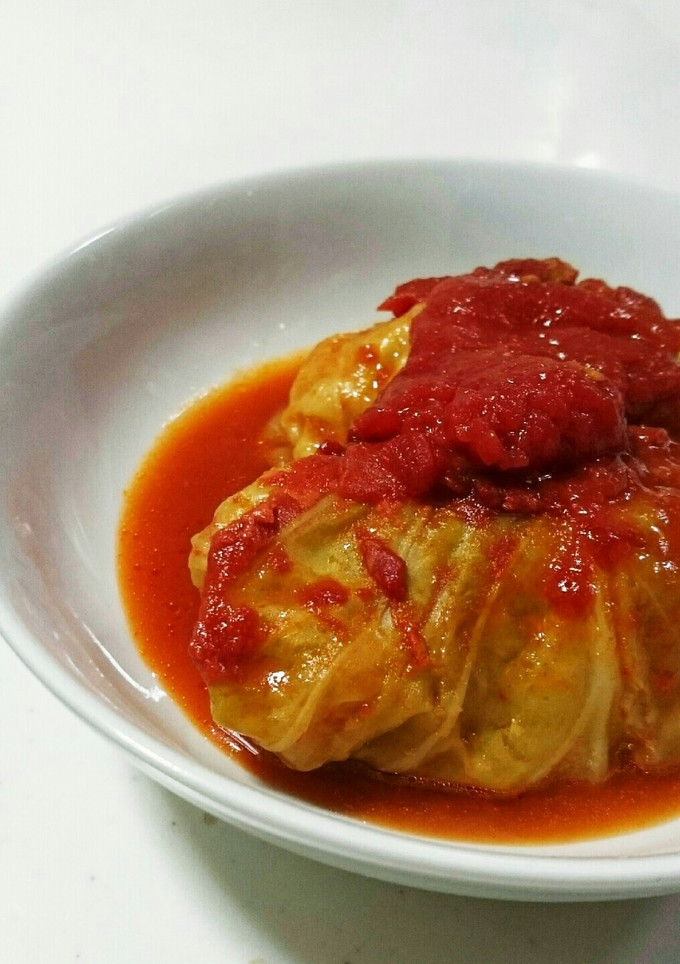 濃厚トマトのロールキャベツ(圧力鍋使用)-レシピのメイン写真