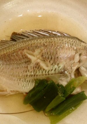 美味☆キビレ(白身魚)のマース煮(塩煮)-レシピのメイン写真