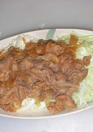 我が家の豚肉生姜焼き☆-レシピのメイン写真