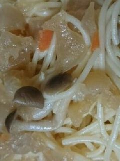 おでん残りで和風パスタ-レシピのメイン写真