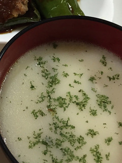 しめじ&ベーコンの豆乳スープ-レシピのメイン写真