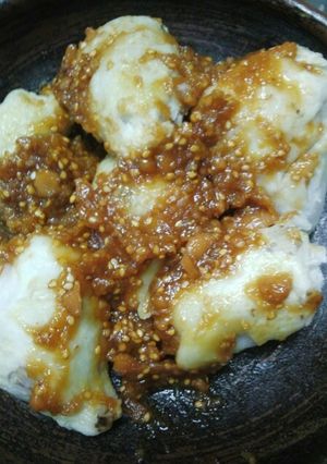 里芋のラカント味噌-レシピのメイン写真