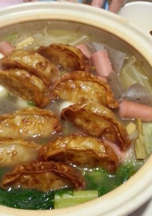 揚げ餃子鍋-レシピのメイン写真