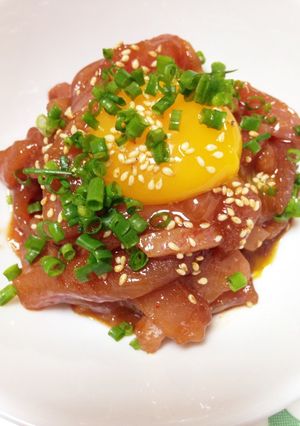 まったり〜♬なハガツオのユッケ-レシピのメイン写真