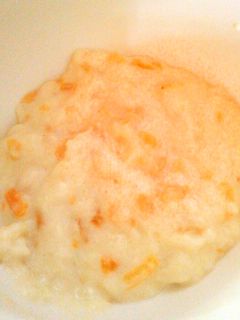 ほんのり甘い柿入りパン粥 離乳食中期-レシピのメイン写真