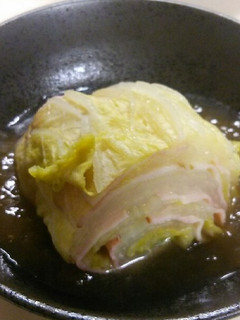 レンジでミルフィユベーコン白菜♪-レシピのメイン写真