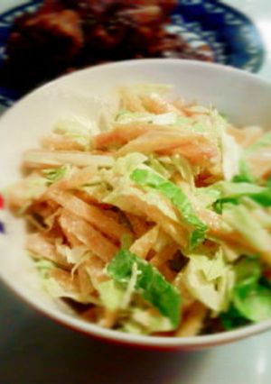 柿サラダ①★粉チーズ風味-レシピのメイン写真