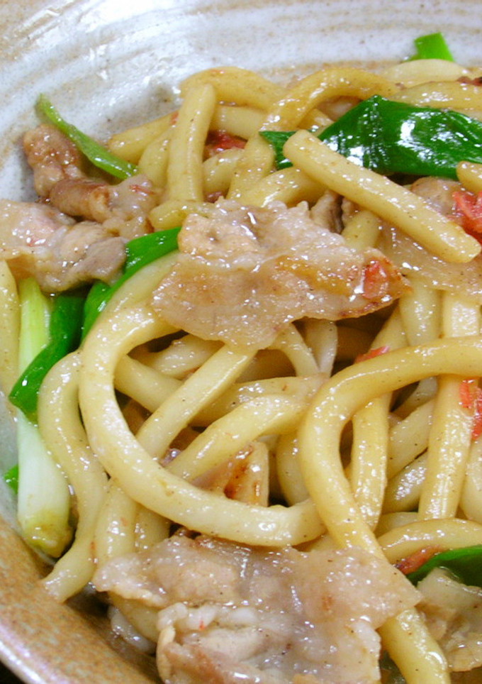 だしがしっかりきいてる醤油味の焼きうどん-レシピのメイン写真