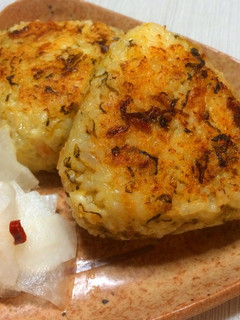 第2弾 マヨ焼きおにぎり〜高菜ツナ〜-レシピのメイン写真