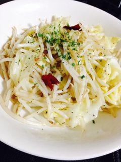 シャッキシャキもやし野菜のアンチョビ炒め-レシピのメイン写真