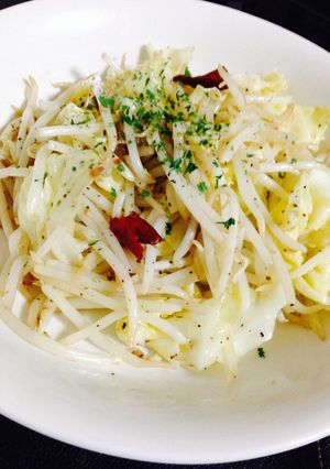 シャッキシャキもやし野菜のアンチョビ炒め-レシピのメイン写真