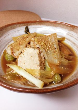 白菜トロトロ厚揚げ煮-レシピのメイン写真
