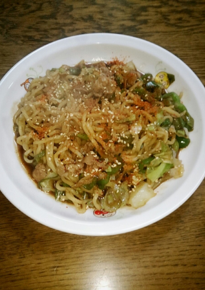 焼きそば 簡単に！-レシピのメイン写真