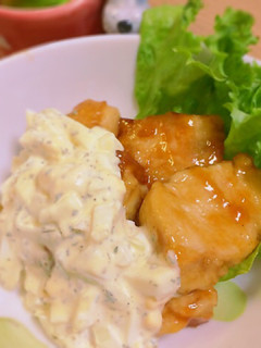 鶏胸肉で!甘辛タルタルソースがけ-レシピのメイン写真