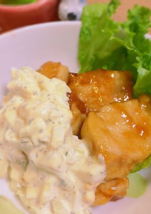 鶏胸肉で！甘辛タルタルソースがけ-レシピのメイン写真