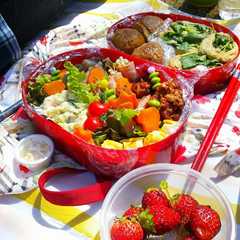 彩り豊かな行楽弁当♥行楽弁当にピッタシ☆-レシピのメイン写真