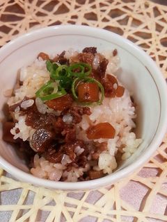 牛肉*ごぼうの混ぜご飯【圧力鍋】-レシピのメイン写真