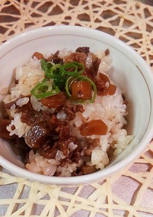 牛肉＊ごぼうの混ぜご飯【圧力鍋】-レシピのメイン写真