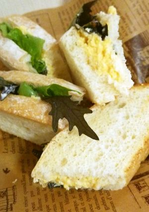 簡単！卵サンド-レシピのメイン写真