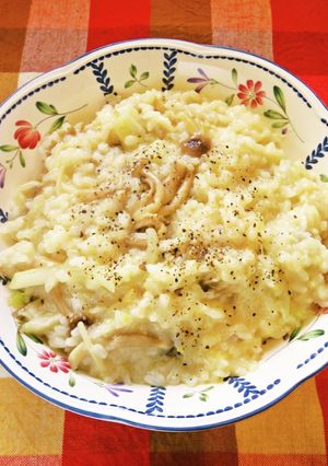 ☺残りご飯で簡単♪きのこのリゾット☺-レシピのメイン写真
