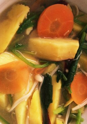 材料3つ！さつまいもと野菜の味噌煮-レシピのメイン写真