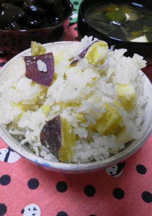 ✿さつまいも＆じゃこの秋ごはん✿-レシピのメイン写真