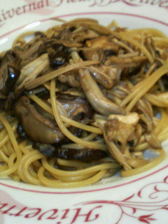 和風きのこばっかりパスタ♪-レシピのメイン写真