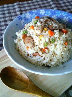 炊飯器で一発☆ドリア風の炊き込みごはん-レシピのメイン写真