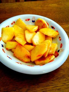 アップルシナモン-レシピのメイン写真