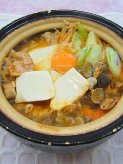 スンドゥブ風キムチ鍋-レシピのメイン写真