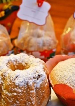 パネトーネマフィン　クリスマスギフトに　-レシピのメイン写真