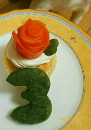 ☆わんこ(犬用)のケーキ☆-レシピのメイン写真