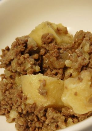 簡単！カレー味のシンプル肉じゃが-レシピのメイン写真