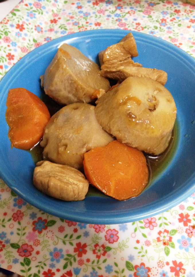 簡単☆里芋と鶏肉の煮物(･∀･)-レシピのメイン写真