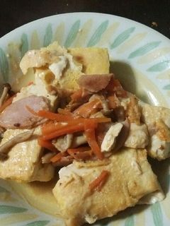 簡単!オイマヨ豆腐ステーキ♡-レシピのメイン写真