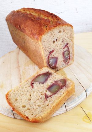 しっとりほっくり 栗の渋皮煮のケーキ-レシピのメイン写真