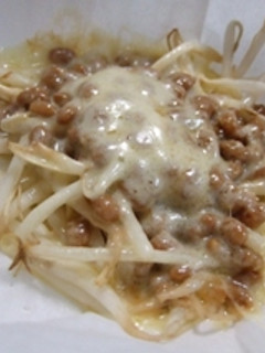 もやしの納豆チーズ焼き-レシピのメイン写真