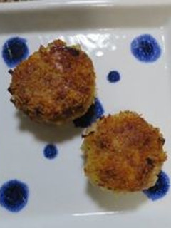 レンコン入り焼きメンチカツ♪-レシピのメイン写真