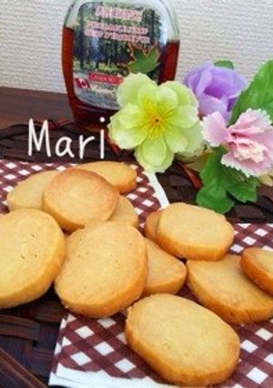 メープルじゅわ♡さくさくメープルクッキー-レシピのメイン写真