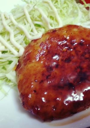 一味違う☆豚挽肉の照り焼きハンバーグ-レシピのメイン写真
