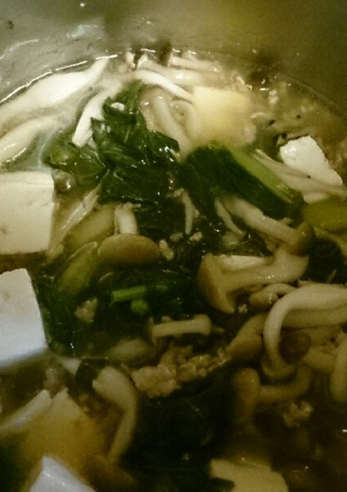 ☆豆腐と野沢菜のさっと煮-レシピのメイン写真