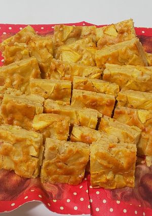 簡単♪りんごの天板ケーキ-レシピのメイン写真