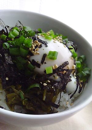 ２分で超簡単１人ランチ☆メカブ丼-レシピのメイン写真