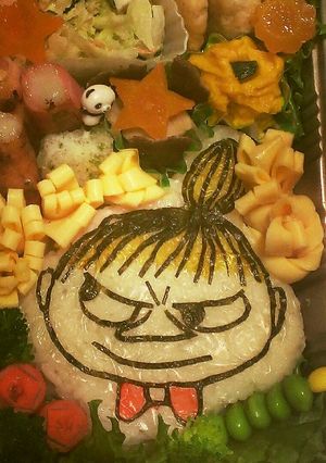 ★ムーミン谷のみぃのキャラ弁★-レシピのメイン写真