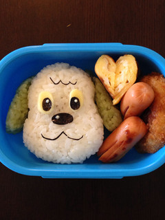 【キャラ弁】いないいないばあのワンワン-レシピのメイン写真