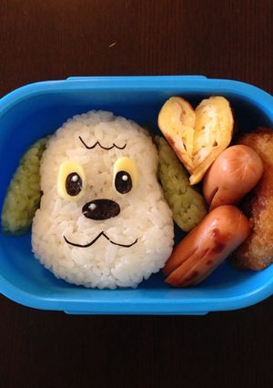 【キャラ弁】いないいないばあのワンワン-レシピのメイン写真