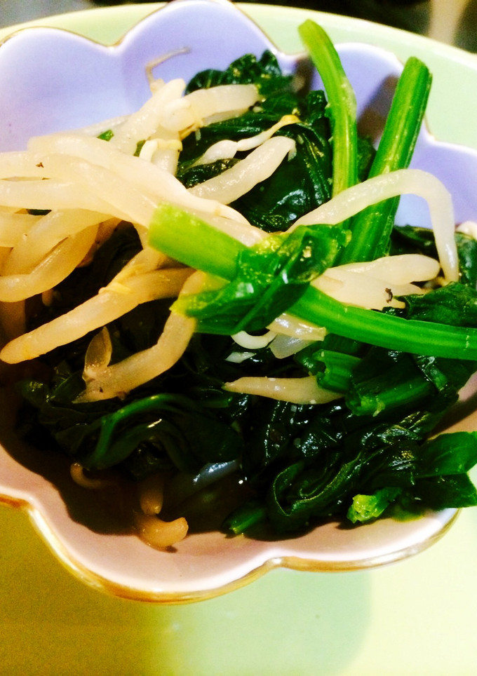 ほうれん草ともやしのお浸し風胡麻和え-レシピのメイン写真